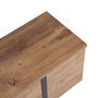 Nordure Mueble para TV Onera - Pino Atlántico, Negro